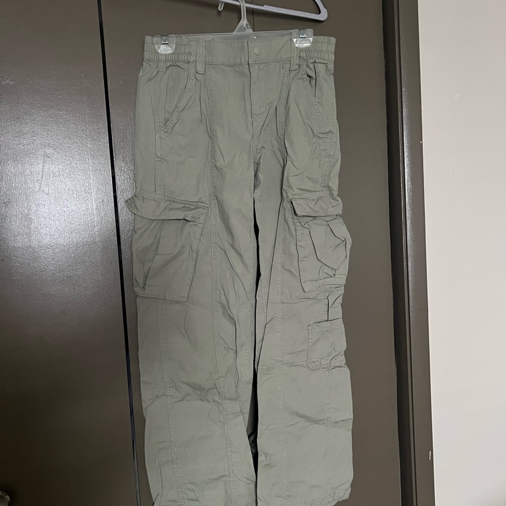 H&M Men's Cargo Pants in Light Gray
